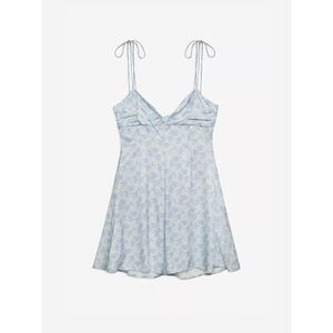 FOR LOVE & LEMONS Adira Mini Dress Blue | Medium | NWT